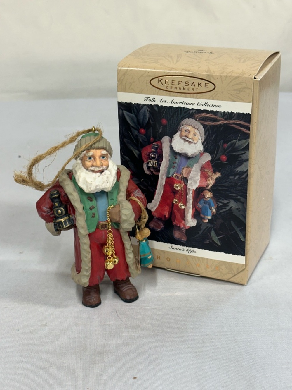 Vintage Hallmark Keepsake “Santa’s Gifts” Ornament
